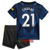 Oficiální Fotbalový Dres Manchester United Edinson Cavani 21 Třetí 2021-22 pro Děti